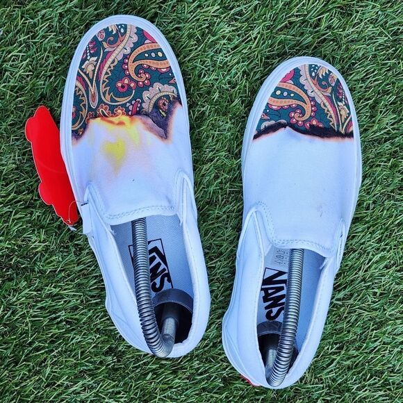 VANS Off The Wall - Women's Sneakers - SIZE 5.5 - Picture 7 of 9